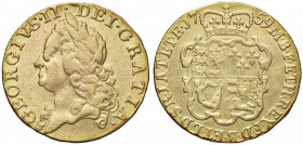 ESTERE - GRAN BRETAGNA - Giorgio II (1727-1760) - Ghinea 1759 Spink 3680 (AU g. 8,24) Da incastonatura
 Da incastonatura
qBB