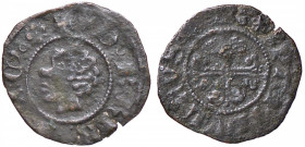 ZECCHE ITALIANE - BRESCIA - Monetazione anonima dei Malatesta (1355-1429) - Denaro CNI 32/39; MIR 121 R (MI g. 0,45)
BB-SPL