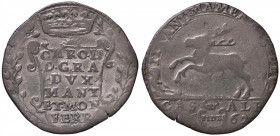 ZECCHE ITALIANE - CASALE - Carlo II Gonzaga (1647-1665) - 4 Reali 1662 CNI 14/15; MIR 358 R (MI g. 7,41)
BB+
