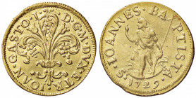 ZECCHE ITALIANE - FIRENZE - Gian Gastone (1723-1737) - Fiorino d'oro 1729 CNI 15/17; MIR 345/7 R (AU g. 3,46)
BB-SPL