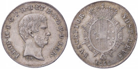 ZECCHE ITALIANE - FIRENZE - Leopoldo II di Lorena (1824-1859) - Paolo 1858 Pag. 152; Mont. 361 AG
SPL+/qFDC
