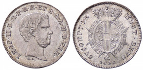 ZECCHE ITALIANE - FIRENZE - Leopoldo II di Lorena (1824-1859) - Mezzo paolo 1856 Pag. 159; Mont. 367 AG
FDC
