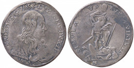 ZECCHE ITALIANE - GUASTALLA - Ferrante III Gonzaga (1632-1678) - Scudo da 7 Lire 1664 CNI 3/8; MIR 414 RR (AG g. 19,37)
meglio di MB