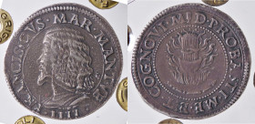 ZECCHE ITALIANE - MANTOVA - Francesco II (1484-1519) - Testone CNI 49/62; MIR 418/1 RRR AG Sigillata Franco Grigoli
 Sigillata Franco Grigoli
BB/BB+