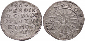 ZECCHE ITALIANE - MANTOVA - Ferdinando Gonzaga (1612-1626) - 8 Soldi CNI 126/131; MIR 612 (MI g. 2,4)
qSPL