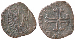 ZECCHE ITALIANE - POMPONESCO - Giulio Cesare Gonzaga (1583-1593) - Soldino CNI 39; MIR 876 RRR (MI g. 1,14)
meglio di MB