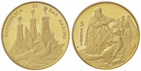 ZECCHE ITALIANE - SAN MARINO - Nuova monetazione (1972) - 5 Scudi 1990 - Liberazione occupazione Alberoniana Mont. 14 (AU g. 17)
FS