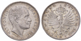 SAVOIA - Vittorio Emanuele III (1900-1943) - Lira 1906 Aquila Pag. 766; Mont. 191 AG
FDC
