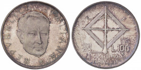 REPUBBLICA ITALIANA - Repubblica Italiana (monetazione in lire) (1946-2001) - 100 Lire 1974 - Marconi - Prova Mont. 1 RR AG
FDC