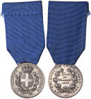 MEDAGLIE - SAVOIA - Vittorio Emanuele III (1900-1943) - Medaglia Al valore militare Bramb. 581A R AG Opus: Ferraris Ø 35
SPL