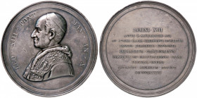 MEDAGLIE - PAPALI - Leone XIII (1878-1903) - Medaglia 1887 A. X - 50° anniversario di sacerdozio AG Opus: Bianchi Ø 80 Colpetti
 Colpetti
qSPL