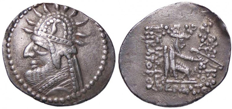 GRECHE - RE PARTHI - Dracma (AG g. 3,99)
BB+