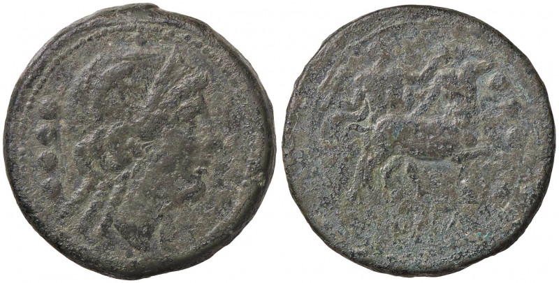 ROMANE REPUBBLICANE - ANONIME - Monete semilibrali (217-215 a.C.) - Triente B. 1...