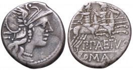 ROMANE REPUBBLICANE - AELIA - P. Aelius Paetus (138 a.C.) - Denario B. 3; Cr. 233/1 (AG g. 3,99)
qBB