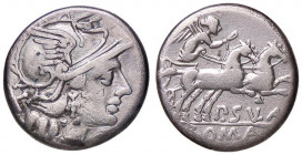 ROMANE REPUBBLICANE - CORNELIA - P. Cornelius Sulla (151 a.C.) - Denario B. 1; Cr. 205/1 (AG g. 3,57)
qBB