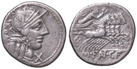 ROMANE REPUBBLICANE - FANNIA - M. Fannius C. f. (123 a.C.) - Denario B. 1; Cr. 275/1 (AG g. 3,31)
BB