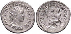 ROMANE IMPERIALI - Filippo II (247-249) - Antoniniano C. 17; RIC 230 (AG g. 4,17)
qSPL