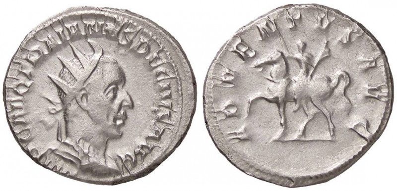 ROMANE IMPERIALI - Traiano Decio (249-251) - Antoniniano C. 4; RIC 11b (AG g. 4,...