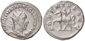 ROMANE IMPERIALI - Traiano Decio (249-251) - Antoniniano C. 4; RIC 11b (AG g. 4,45)
BB-SPL