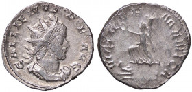 ROMANE IMPERIALI - Gallieno (253-268) - Antoniniano (AG g. 4)
BB/qBB