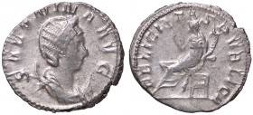 ROMANE IMPERIALI - Salonina (moglie di Gallieno) - Antoniniano C. 50; RIC 5 (AG g. 3,52)
BB/qBB