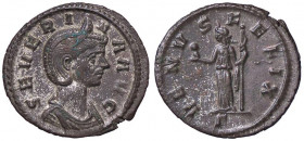 ROMANE IMPERIALI - Severina (moglie di Aureliano) - Denario C. 14; RIC 6 (MI g. 2,65)
SPL