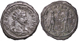 ROMANE IMPERIALI - Probo (276-282) - Antoniniano (MI g. 4,1) Buona argentatura
 Buona argentatura
SPL+