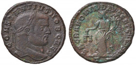 ROMANE IMPERIALI - Costanzo I (Cloro) (305-306) - Follis (Ticinum) RIC 46a (MI g. 10,53)
BB+