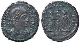 ROMANE IMPERIALI - Delmazio (335-337) - AE 3 C. 8 (AE g. 1,92)
SPL