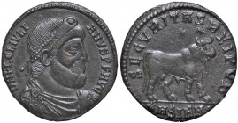ROMANE IMPERIALI - Giuliano II (360-363) - Doppia maiorina (Sirmium) C. 38 (AE g. 8,7) Ritocchi
 Ritocchi
BB+