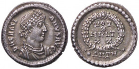 ROMANE IMPERIALI - Graziano (367-383) - Siliqua (Antiochia) RIC 34f (AG g. 2)
SPL
