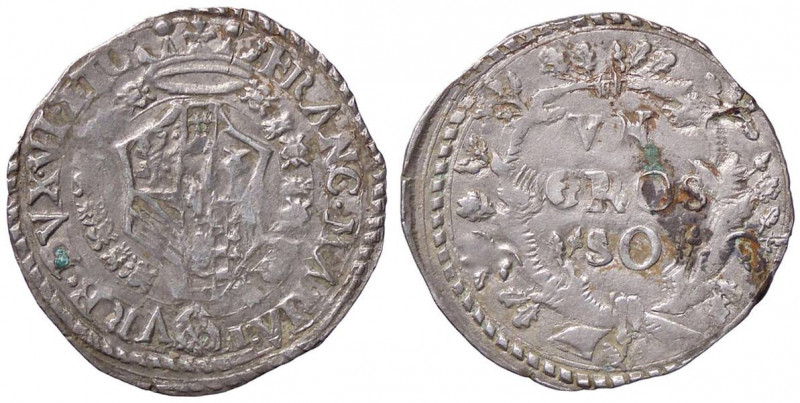 ZECCHE ITALIANE - URBINO - Francesco Maria II della Rovere (1574-1624) - Grosso ...