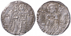 ZECCHE ITALIANE - VENEZIA - Antonio Venier (1382-1400) - Grosso matapan Pao. 3 (AG g. 1,81)III tipo
 III tipo - 
bel BB