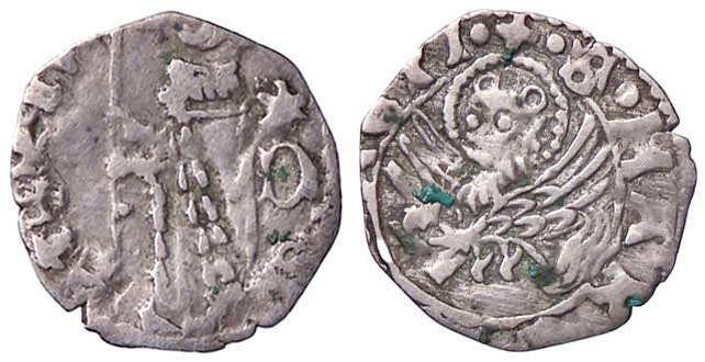 ZECCHE ITALIANE - VENEZIA - Antonio Venier (1382-1400) - Soldino Pao. 5 (AG g. 0...