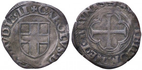 SAVOIA - Carlo II il Buono (1504-1553) - Parpagliola MIR 394b R (MI g. 1,85)I tipo
 I tipo - 
qBB