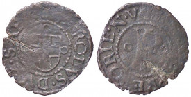 SAVOIA - Carlo II il Buono (1504-1553) - Forte (Aosta) MIR 425 RR (MI g. 0,6)IV tipo
 IV tipo - 
meglio di MB