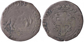 SAVOIA - Emanuele Filiberto Conte di Asti (1538-1559) - Cavallotto 1555 Asti MIR 476b RR (MI g. 2,87)
MB