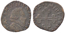 SAVOIA - Carlo Emanuele I (1580-1630) - Grossetto 1627 MIR 673c NC (MI g. 0,89)III tipo
 III tipo - 
BB