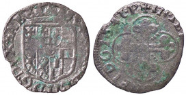 SAVOIA - Carlo Emanuele II, reggenza (1638-1648) - Soldo 1641 MIR 765b R (MI g. 1,5)I tipo
 I tipo - 
qBB