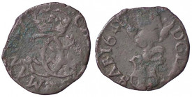 SAVOIA - Carlo Emanuele II, reggenza (1638-1648) - Mezzo soldo 1641 MIR 782 R (MI g. 1,14)
MB-BB