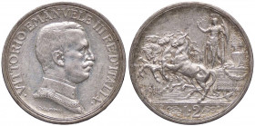 SAVOIA - Vittorio Emanuele III (1900-1943) - 2 Lire 1914 Quadriga briosa Pag. 737; Mont. 154 AG
SPL+/qFDC
