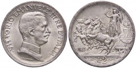 SAVOIA - Vittorio Emanuele III (1900-1943) - 2 Lire 1917 Quadriga briosa Pag. 740; Mont. 157 R AG
qFDC