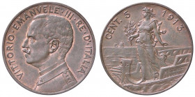 SAVOIA - Vittorio Emanuele III (1900-1943) - 5 Centesimi 1913 Prora Pag. 895; Mont. 363 NC CU
SPL+