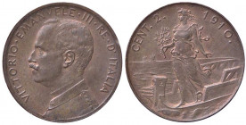 SAVOIA - Vittorio Emanuele III (1900-1943) - 2 Centesimi 1910 Prora Pag. 933; Mont. 406 R CU
SPL+