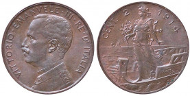 SAVOIA - Vittorio Emanuele III (1900-1943) - 2 Centesimi 1914 Prora Pag. 936; Mont. 409 CU
qFDC/FDC