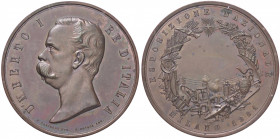 MEDAGLIE - SAVOIA - Umberto I (1878-1900) - Medaglia 1881 - Esposizione Nazionale di Milano AE Opus: Broggi Ø 51
qFDC