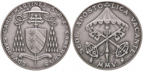 MEDAGLIE - PAPALI - Sede Vacante (2005) - Medaglia 2005 - Cardinale Martinez Mont. 14 AG In confezione
 In confezione
FDC