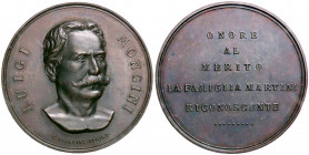 MEDAGLIE - PERSONAGGI - Luigi Mongini (politico) (1852-1909) - Medaglia Omaggio famiglia Martini AE Opus: Giani Ø 50
SPL-FDC