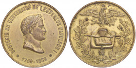 MEDAGLIE - NAPOLEONICHE - Napoleone Bonaparte Generale - Medaglia 1869 - Centenario della nascita MD Ø 50
SPL