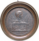 MEDAGLIE - NAPOLEONICHE - Napoleone Bonaparte Generale - Medaglia A. VIII - Commemorazione della battaglia di Marengo PE Opus: Andrieu Ø 59 Inserita i...